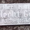 Schlecht Georg 1939-1989 Grabstein